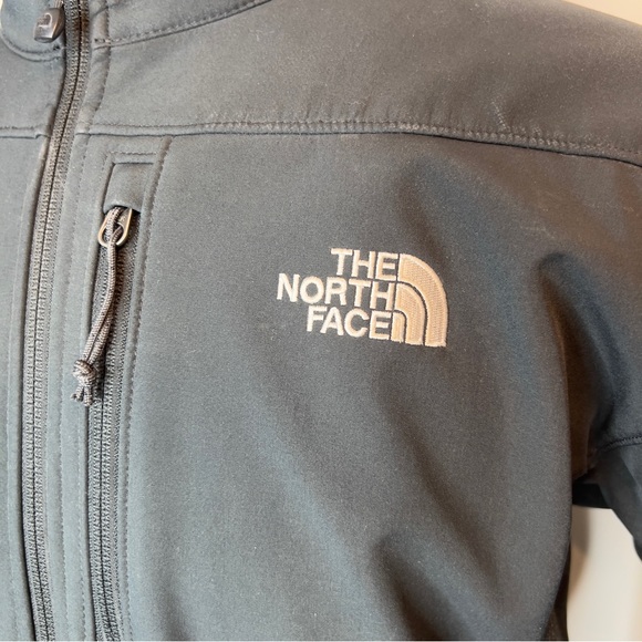 The North Face TNF Apex Men's Soft Shell Black Zip Up Jacket size XL. - Picture 3 of 13